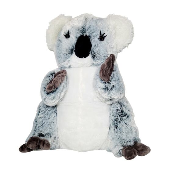 Unipak Plush Koala Bear So Soft Gray Black White Stuffed Animal Toy 18” - Picture 1 of 5